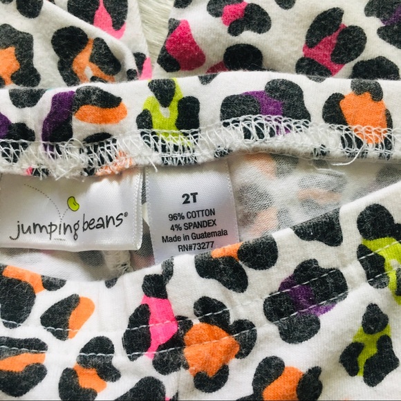 3 pack jumping beans baby girl leggings - Picture 6 of 8